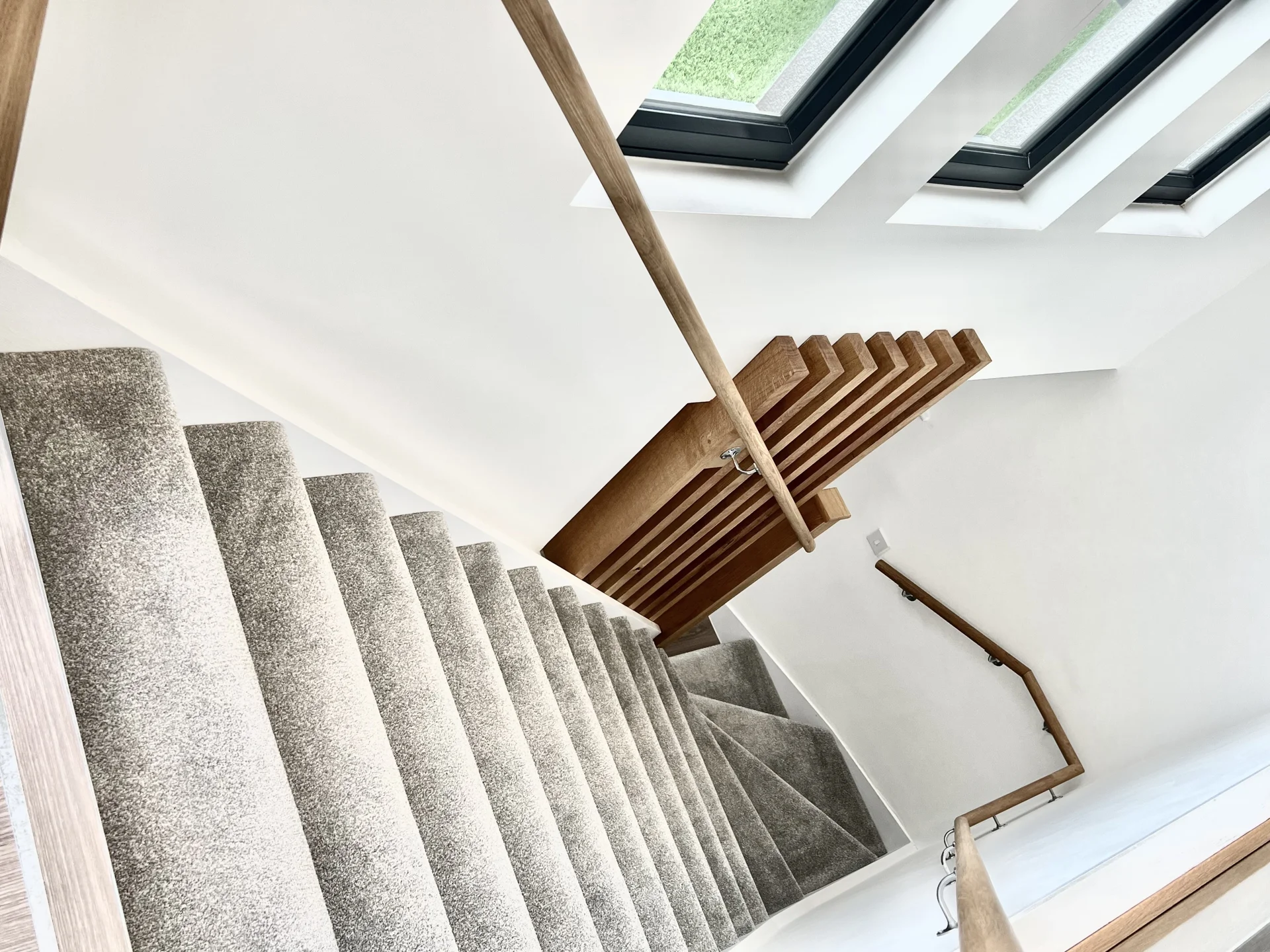 Staircase detail at Spurway Gardens